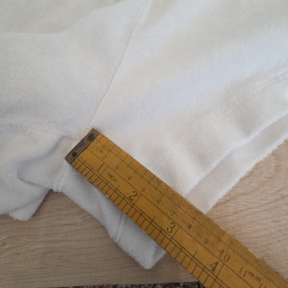 Daily Drills White Terry Cloth Shorts XS/S - Picture 10 of 11